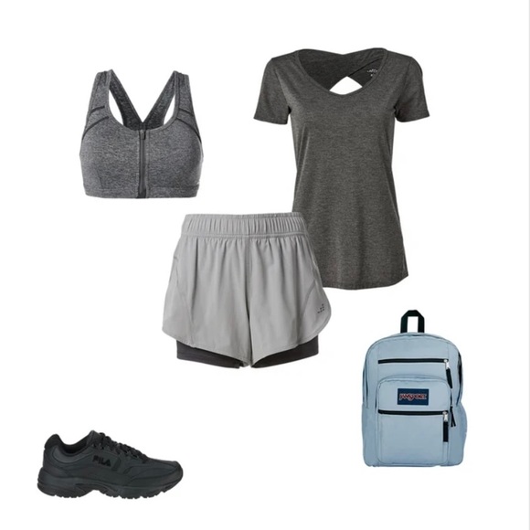 Gray Running Shorts - Picture 7 of 13